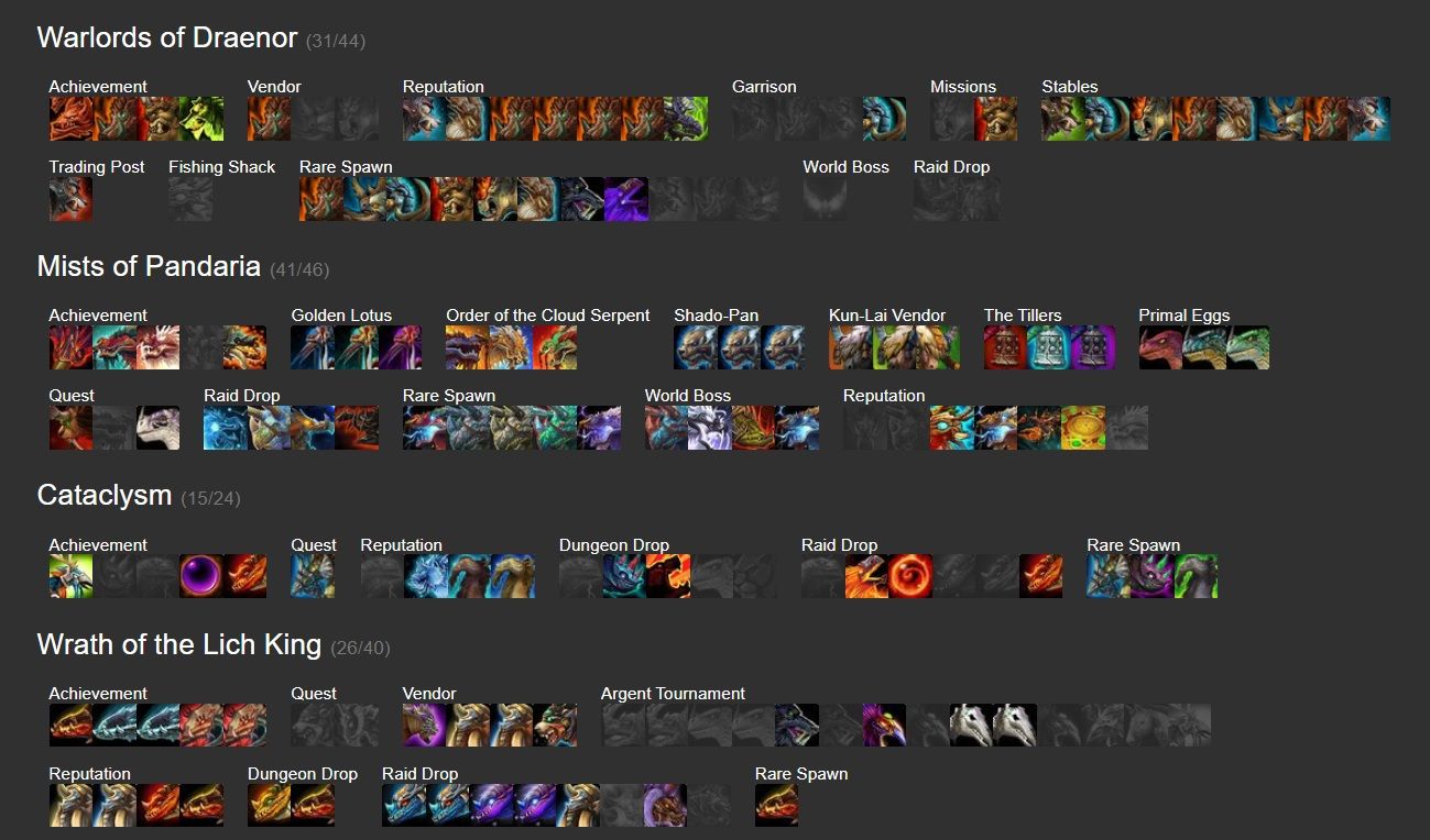 CONTA WORLD OF WARCRAFT PARA COLECIONADOR