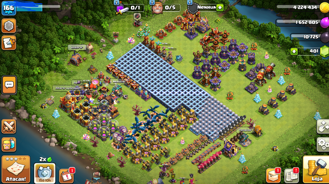 Clash of clans as melhores contas ( ACESSO PERMANENTE)