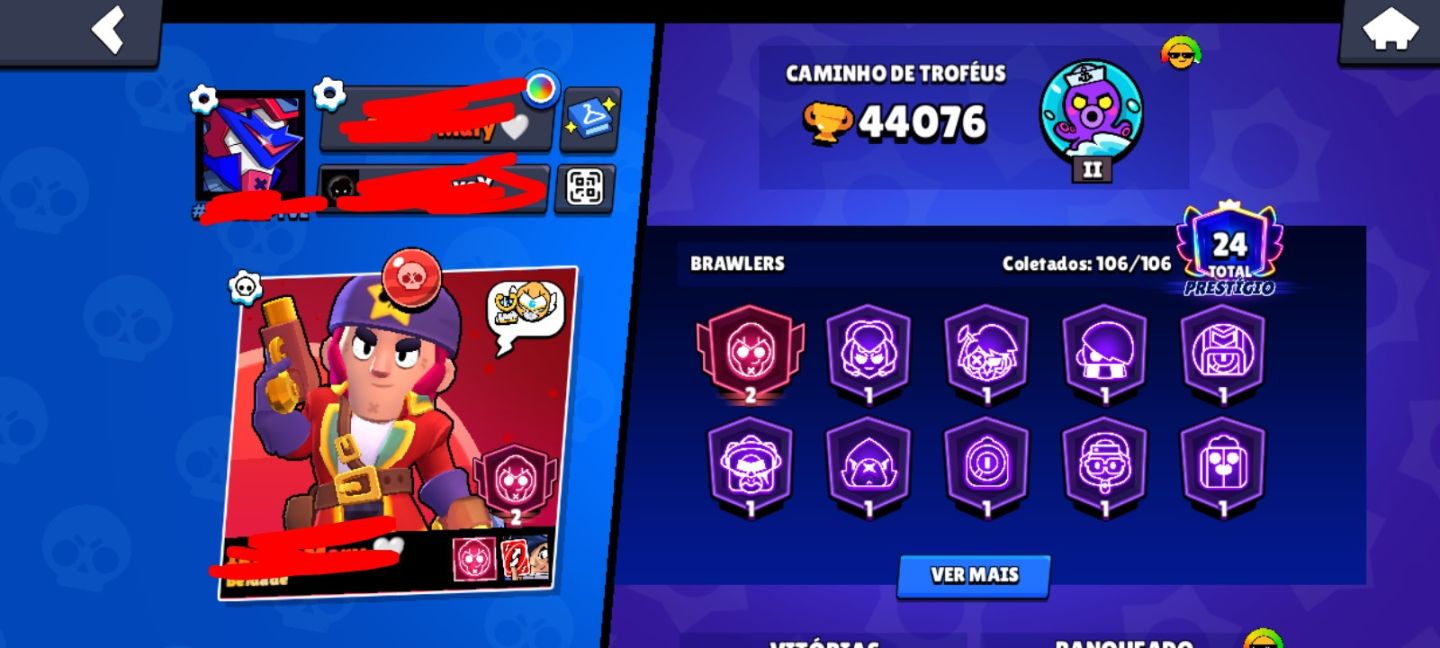 CONTA DE BRAWL 44.046 | TROFÉUS! A MAIS BARATA DO MOMENTO