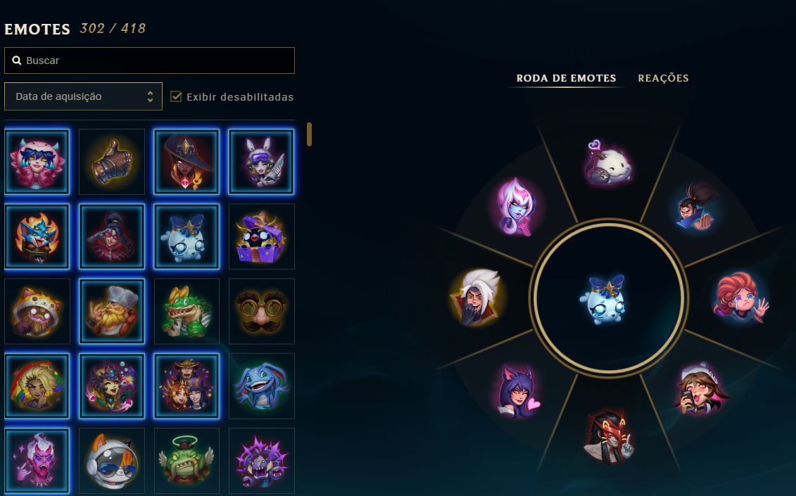 CONTA LEAGUE OF LEGENDS COM 300+ SKINS