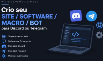 Crio seu site, sistema ou software personalizado