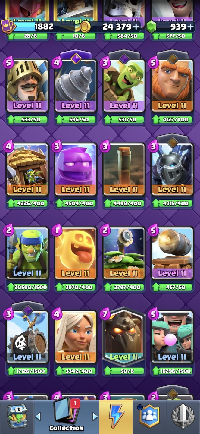 Conta clash royale