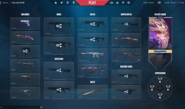 CONTA VALORANT PACOTE RGX 3.0 + VARIAS SKINS TRYHARD