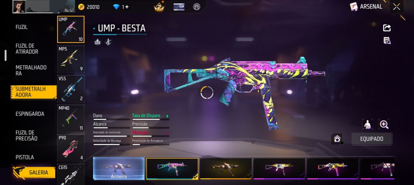 Conta de free fire batata e gemada para apostadore