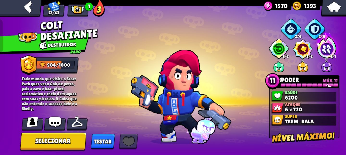 CONTA BRAWL STARS ANTIGA, RARA, GEMADA, SEMI-FULL (PREÇO NEGOCIÁVEL)