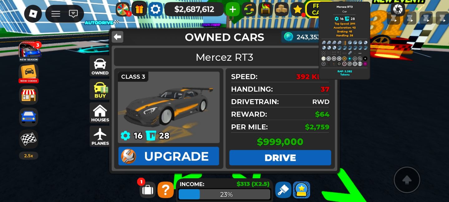 CARROS CAR DEALERSHIP TYCOON ( megaa promoção no banana car)
