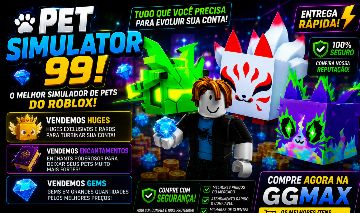 Huges, gemas, livros pet Simulator 99