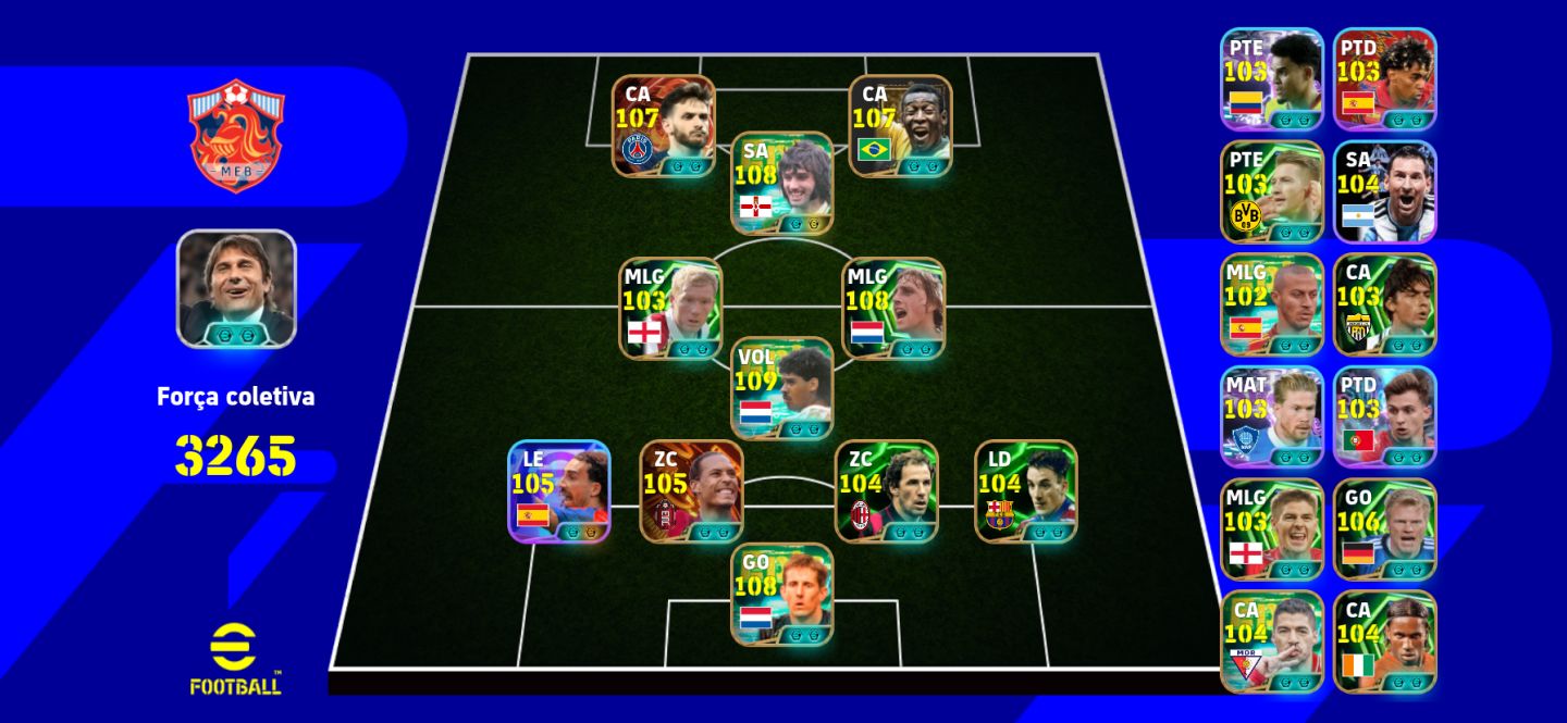 Conta efootball
