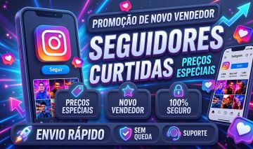 Menor Preço, Seguidores Instagram