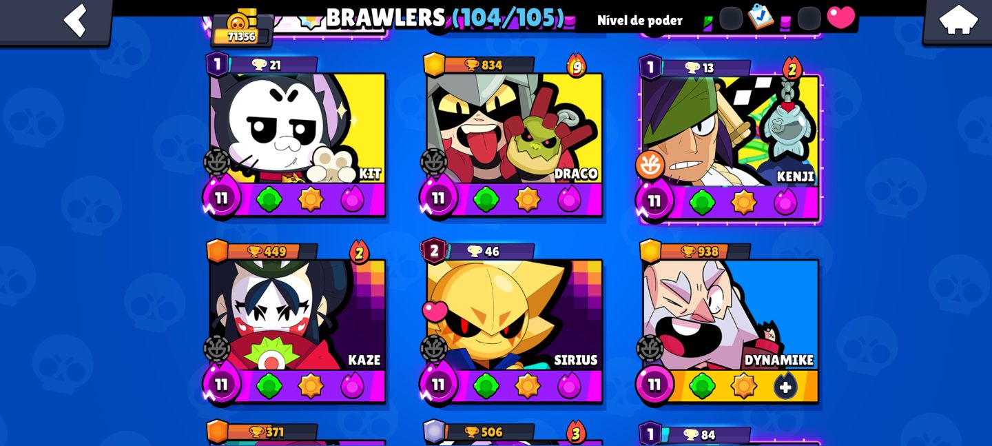 CONTA BRAWL STARS (LEIA A DESCRIÇÃO)