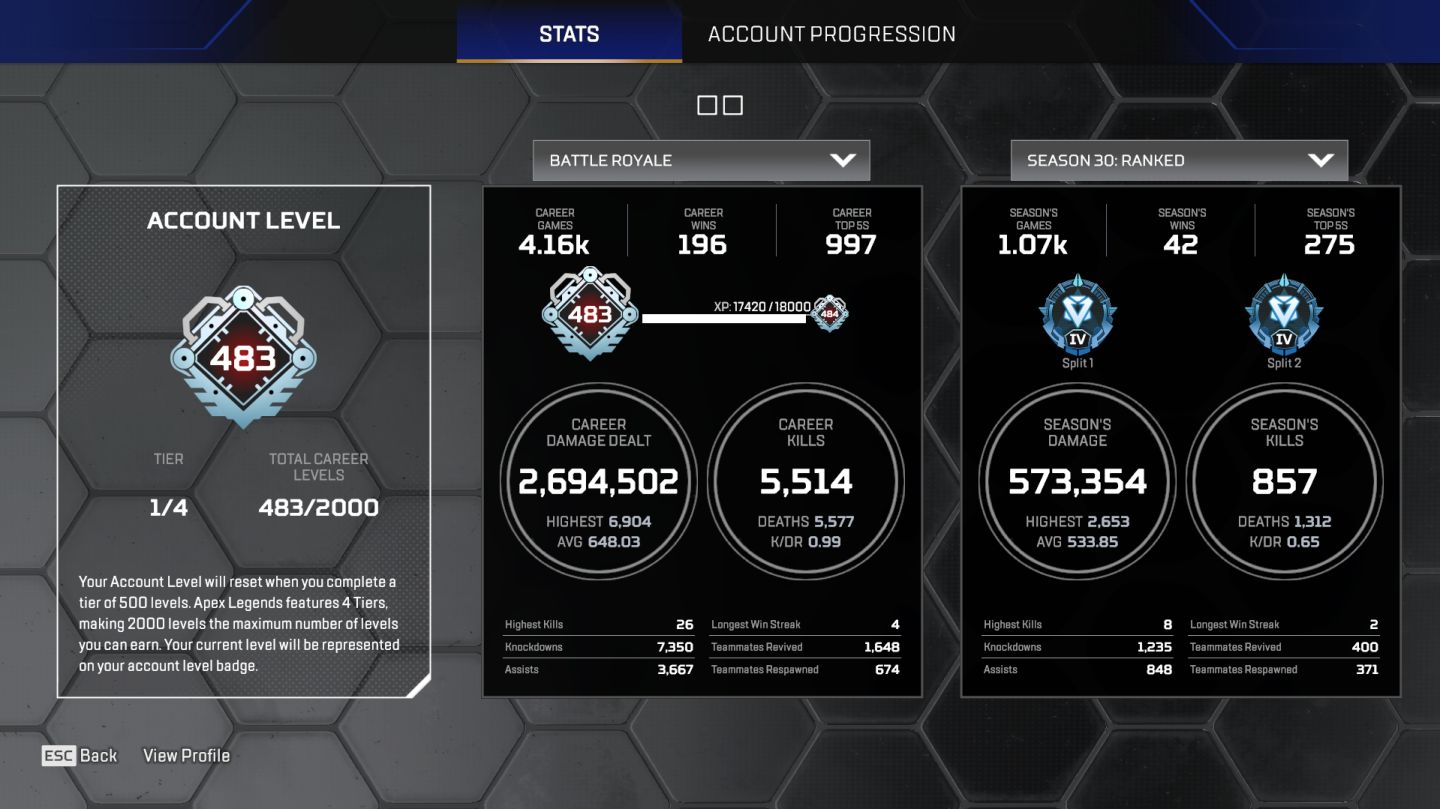 CONTA APEX LEGENDS | 5 HERANÇAS (KATANAS & KARAMBIT) | 467 LENDÁRIOS +
