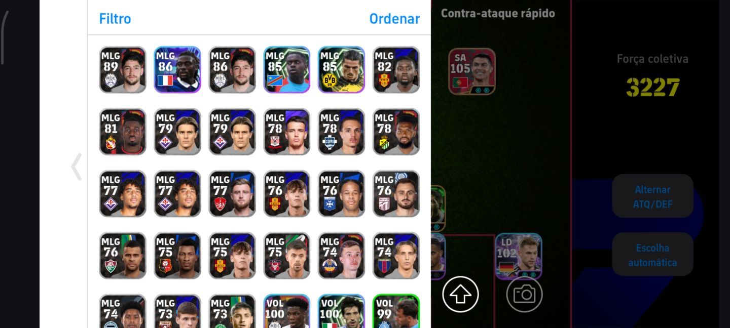CONTA COM MELHOR BLITZ DO EFOOTBALL