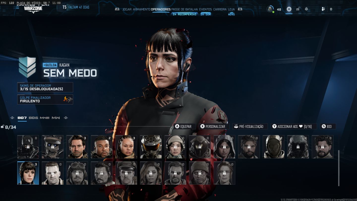 Conta Warzone Ranked Platina 1