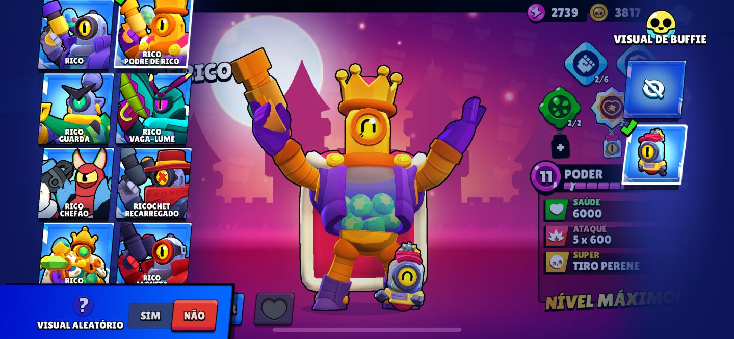 CONTA COM TODOS BRAWLERS LIBERADOS QUASE MESTRE 2 70K TROFEUS