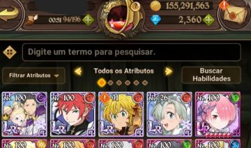 Conta de 7ds com muitos diamantes (LEIA A DESCRIÇÃO)