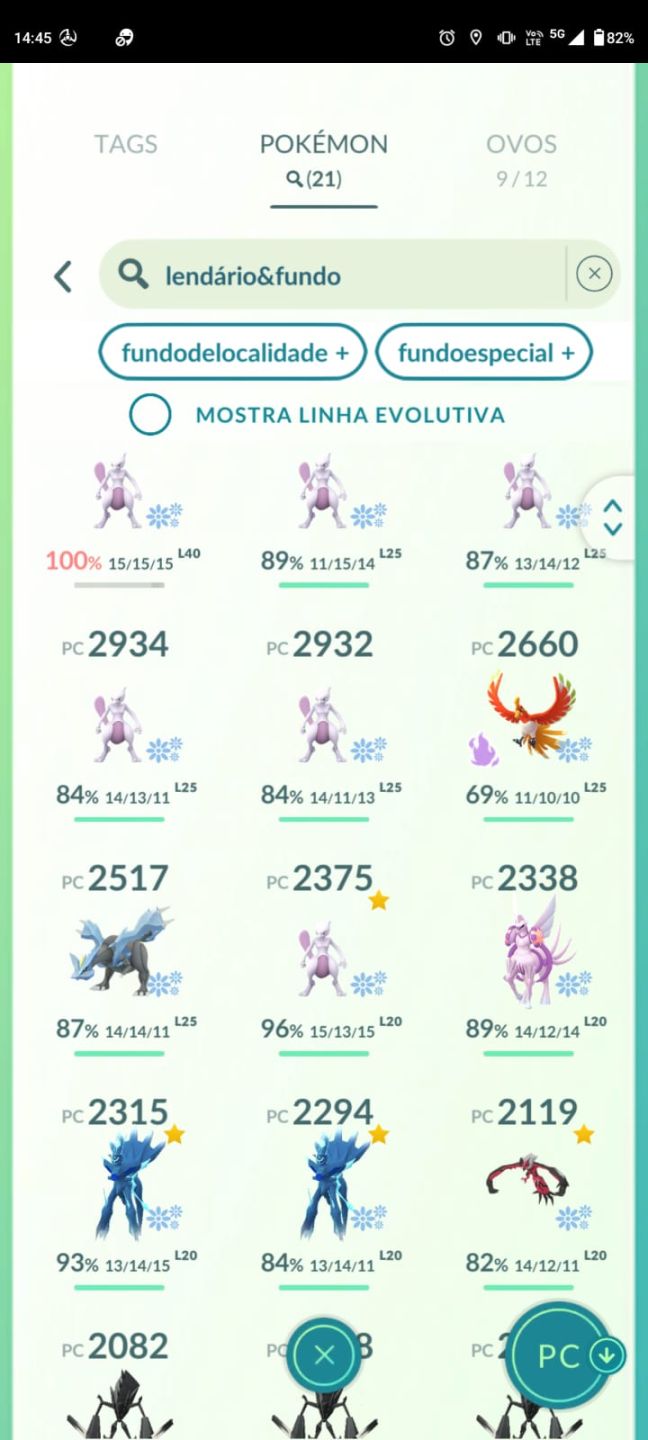 Conta Pokémon GO LV.72