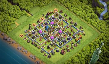 CLASH OF CLANS CV12 FORTE | HERÓIS ALTOS | EX-CV11 FULL | PRONTO PARA MAXIMIZAR