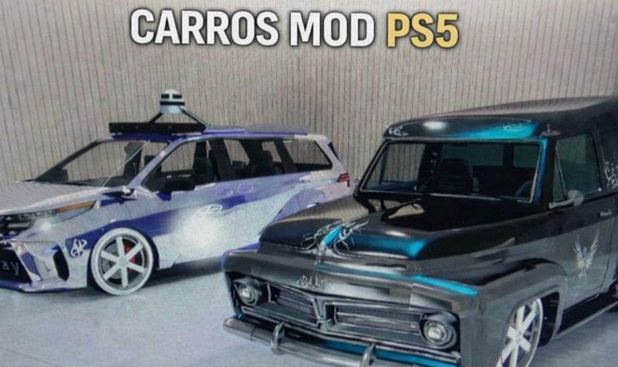 Carros Modded e RAROS gta 5 online (APENAS PS5)