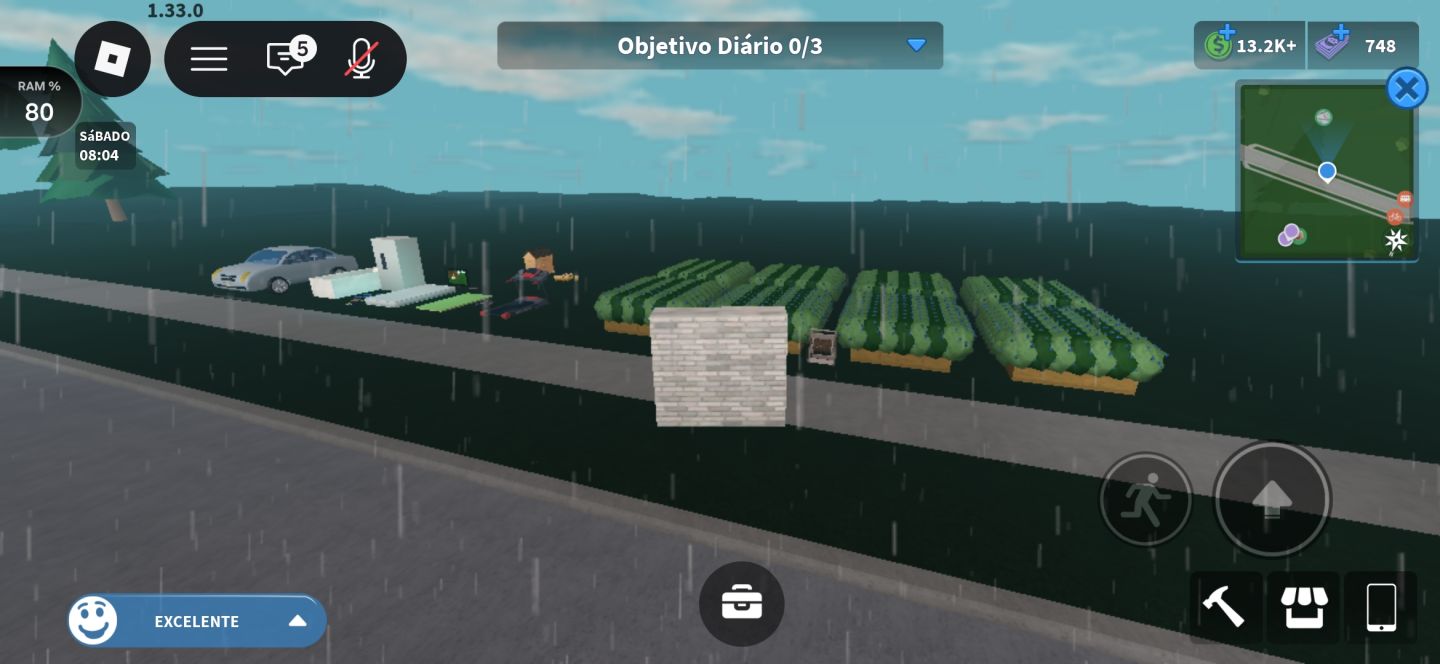 Conta de Roblox (Brookhaven, pizza place, bloxburg)