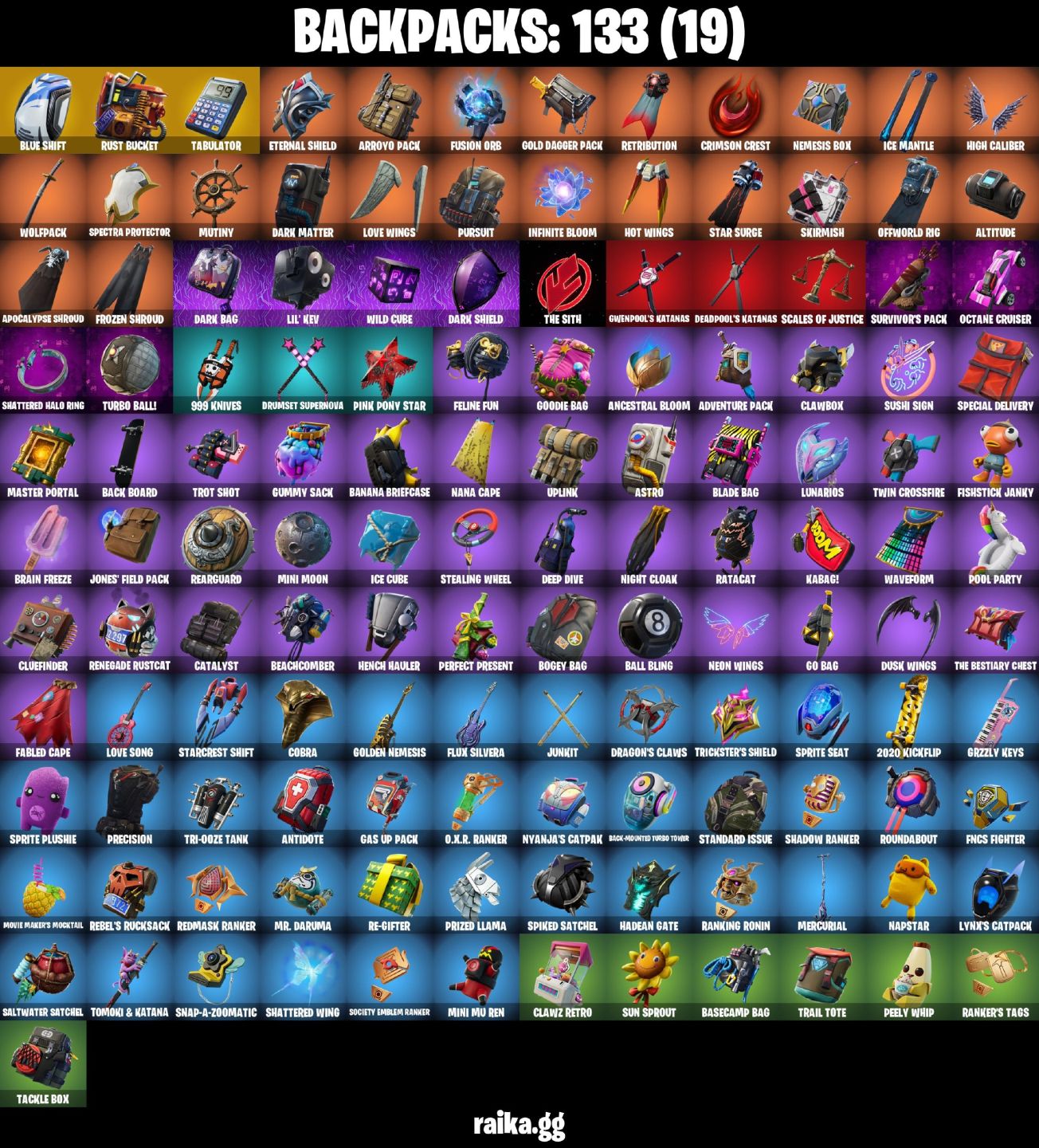 115 skins OG STW Ultimate Edition The Reaper Gold Midas Rogue Agent lara 850 VB