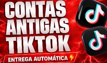 CONTAS TIKTOK - ANTIGAS, LIVE STUDIO, TIKTOK SHOP