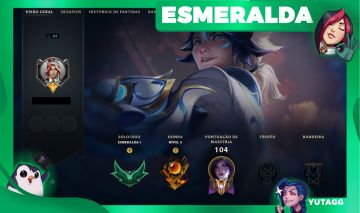 [SMURF ULTIMATE] CONTA ESMERALDA 1 - 30K DE ESSENCIA AZUL - LOTADA DE ESPÓLIOS!