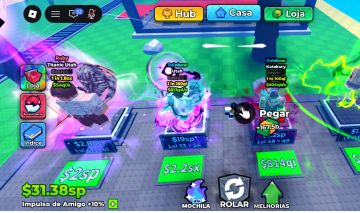 Personagem e gemas e trait anime dice