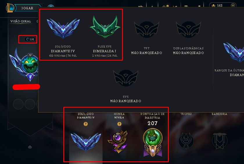CONTA LOL] DIAMANTE 4 [SOLOQ] MONO ZAC 1 MILHAO DE MAESTRIA SMURF