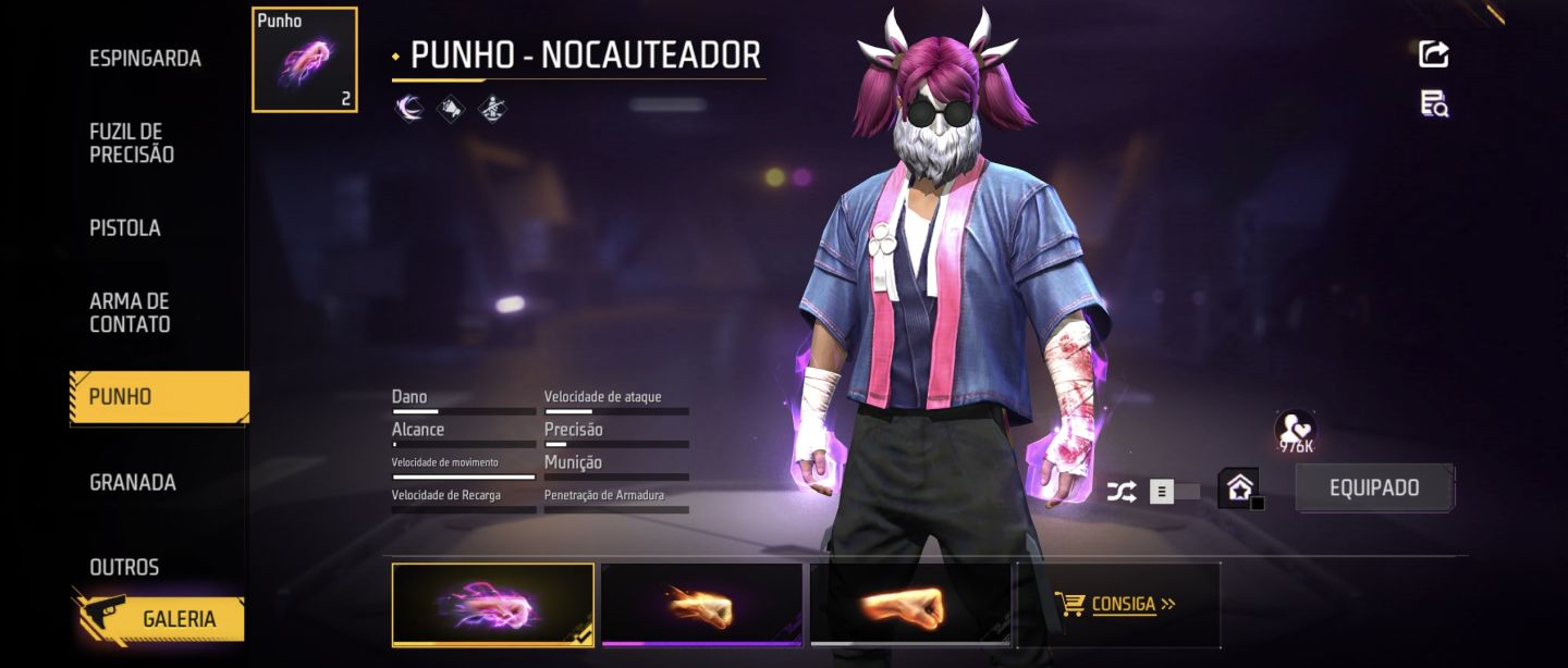 CONTA COM PRIMEIRO PASSE ID 8 DÍGITOS BARBINHA SOMBRA ROXA BANDEIRÃO TROCA NICK