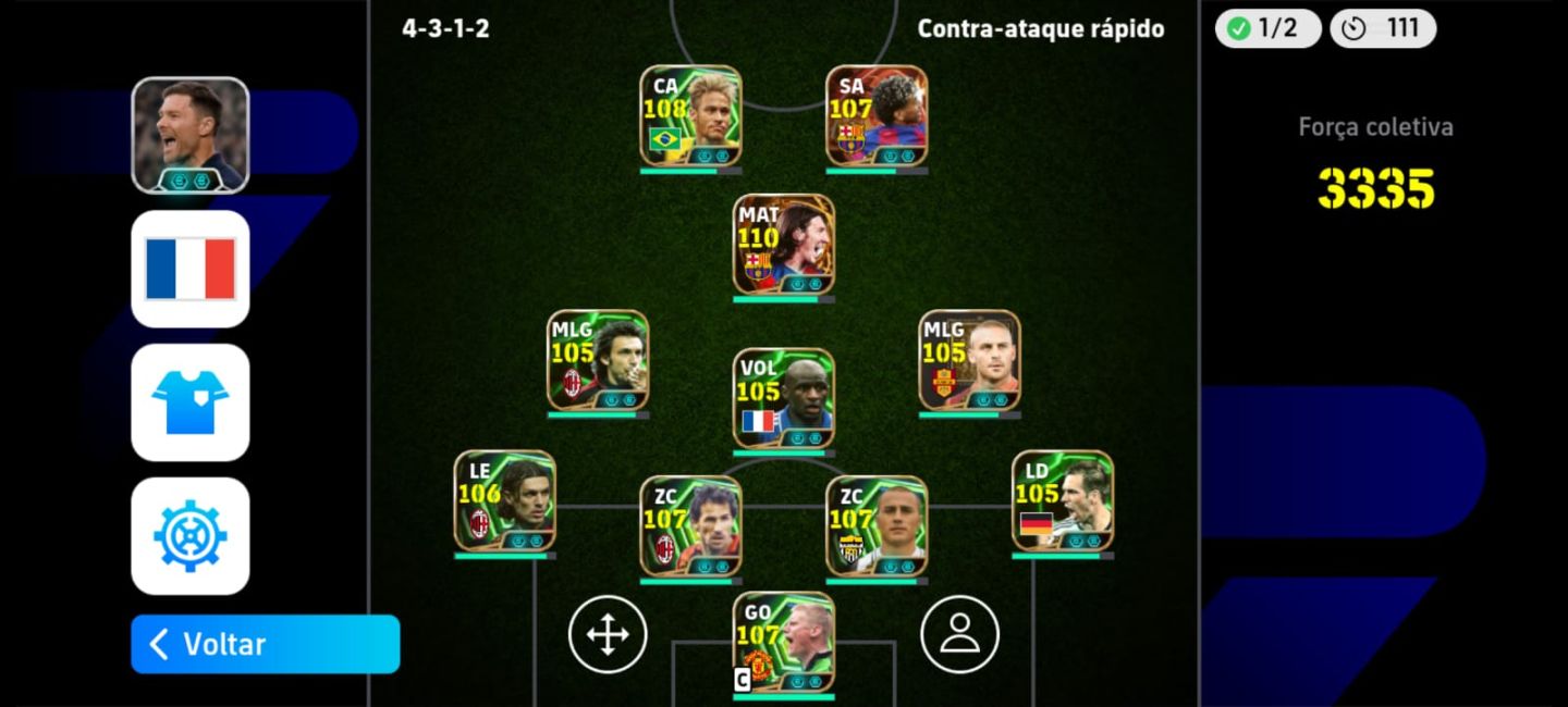 CONTA EFOOTBALL 3341 DE FORÇA | SOMENTE KONAMI ID | NEYMAR NOVO