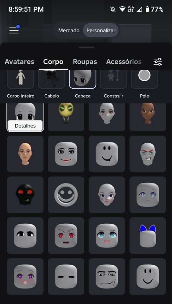 ROBLOX - CONTA FEMININA