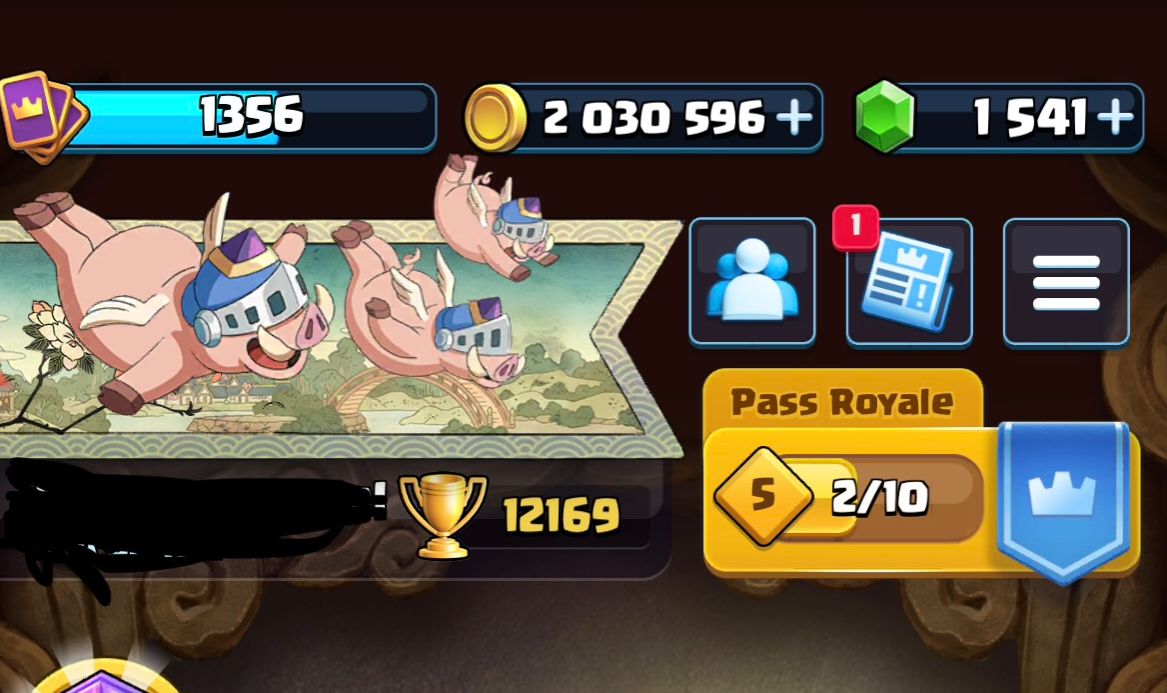 Conta Clash Royale