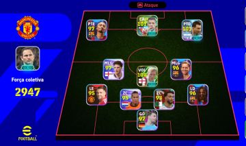Conta efootball com Suarez Messi e etc
