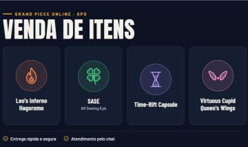 Grande Piece Online Itens RAROS!!!