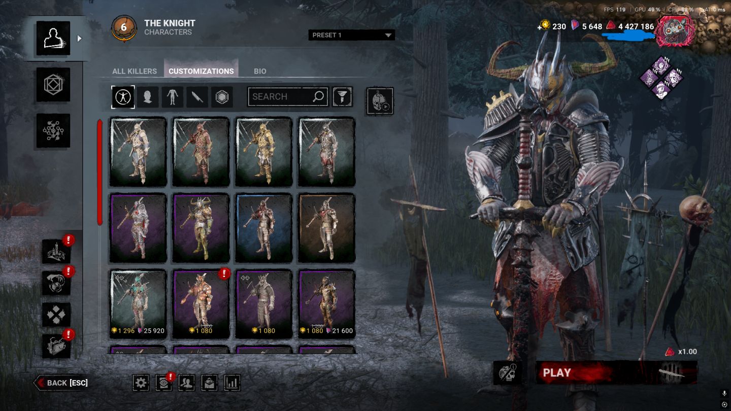CONTA DBD EPIC COM PINHEAD E MYERS + CONT FORTNITE E ROCKET LEAGUE
