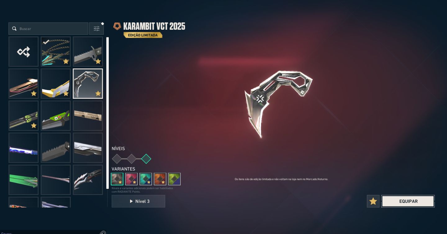Conta Valorant com Skins - Lvl 314 quase R$3 MIL GASTOS - Ascendente