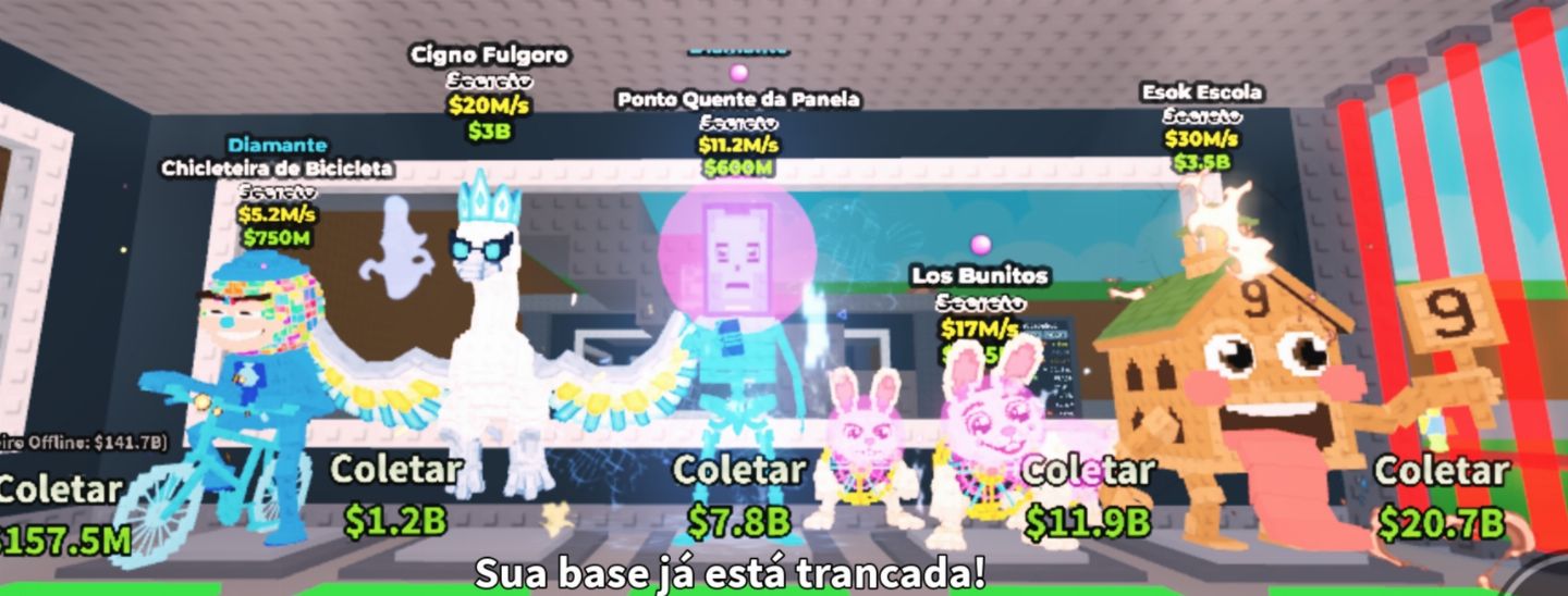 QUEIMA DE ESTOQUE (PRA SAIR LOGO) - STEAL A BRAINROT -