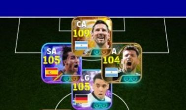 CONTA EFOOTBALL RARA! MESSI 110 + MUSIALA + FERRAN TORRES BUGADO E++++!