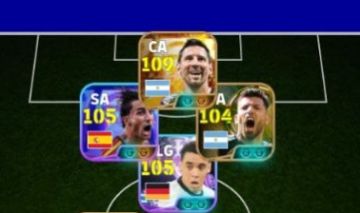 CONTA EFOOTBALL RARA! MESSI 110 + MUSIALA + FERRAN TORRES BUGADO E++++!