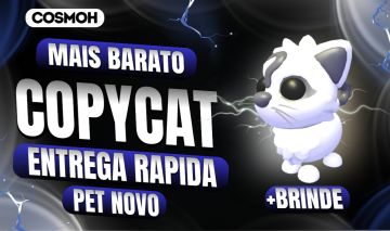 COPYCAT + BRINDE / PET NOVO / ADOPT ME / HALLOWEEN