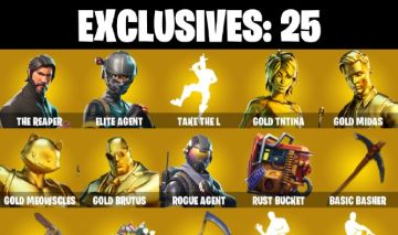 CONTA DE FORTNITE COM 333 SKINS | SEASON 3 | TAKE THE L | GOLD MIDAS |