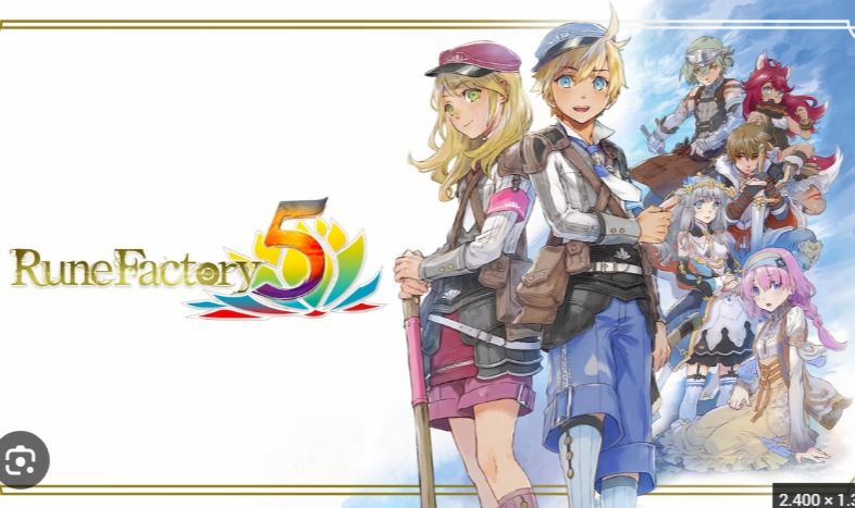 Conta com Jogo - Rune Factory 5, Nintendo switch 1