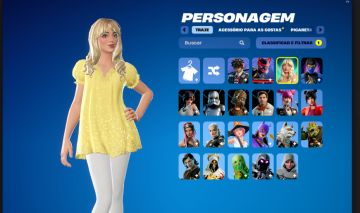 CONTA DE FORTNITE 0 VBUKS MAIS TEM 23 SKINS E 1 PASSE E SENHA E GMAIL, TROCAVEIS