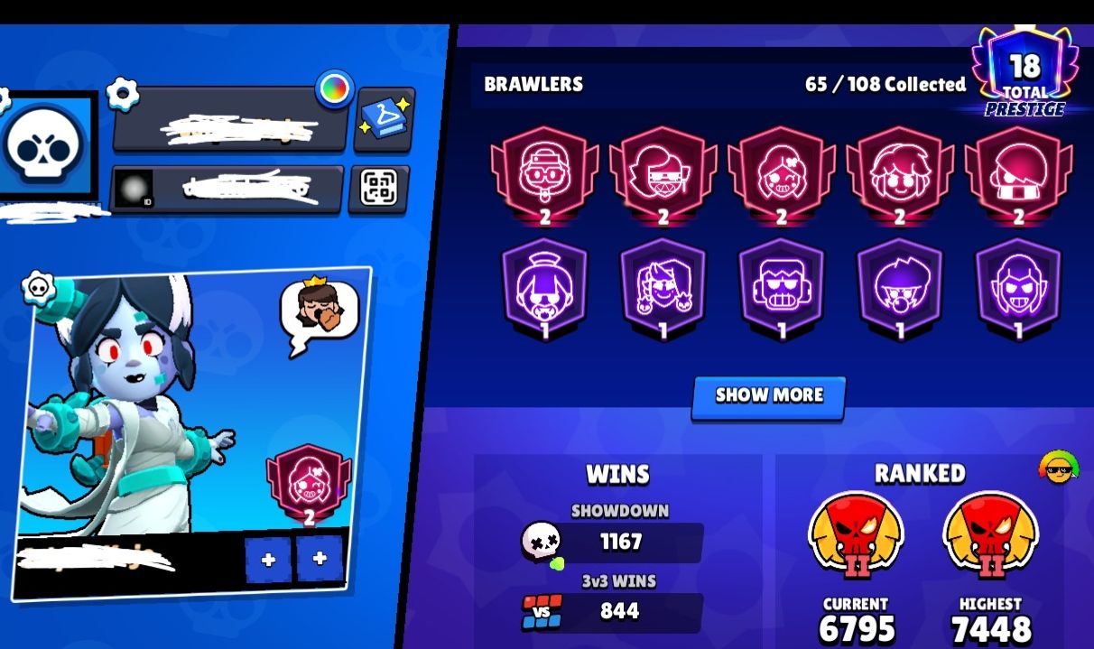 CONTA DE BRAWL STARS LENDÁRIA 2 COM 25 MIL TROFÉUS 3 FULL BUFFIES DO META BARATA