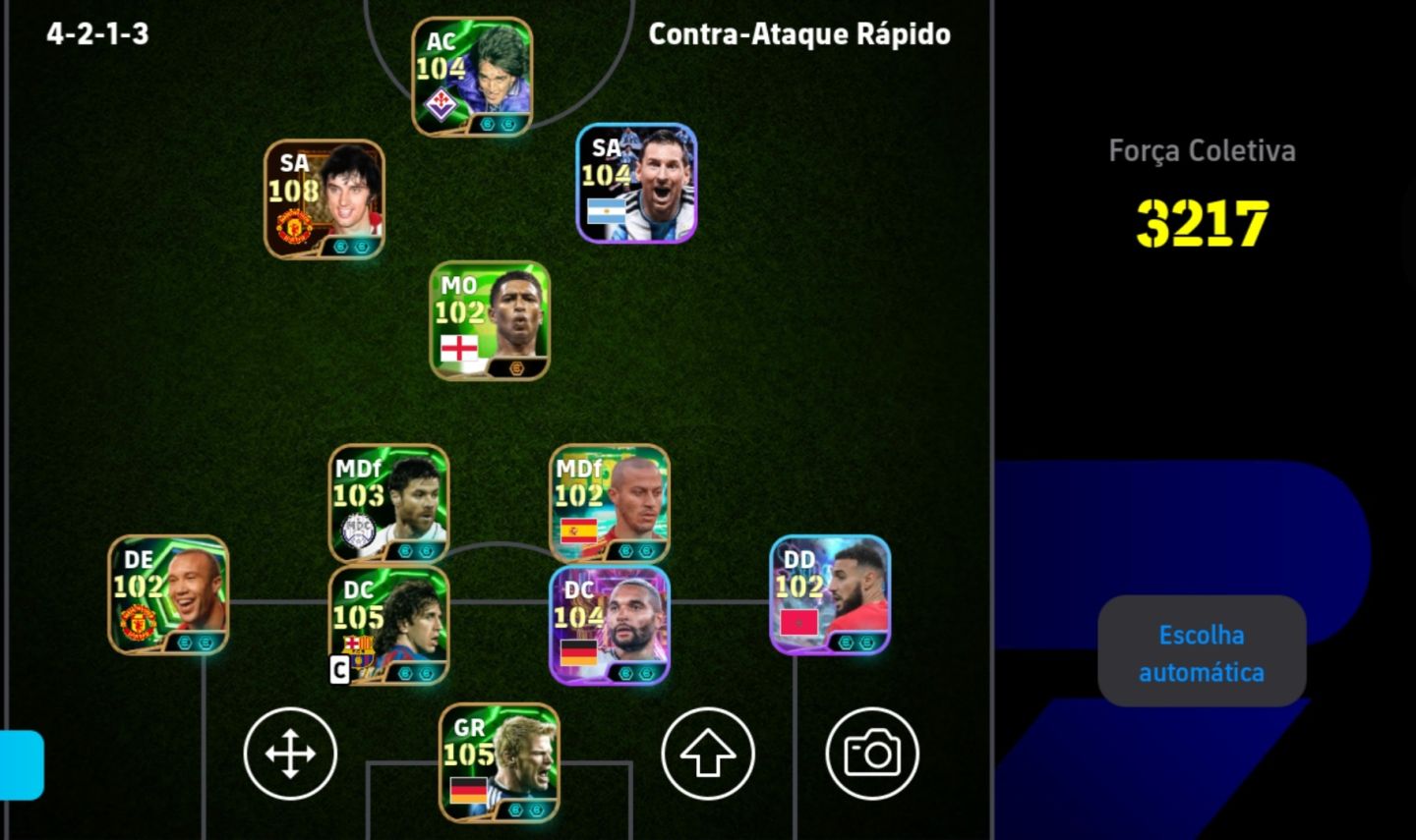Conta de efootbol não jogo mais