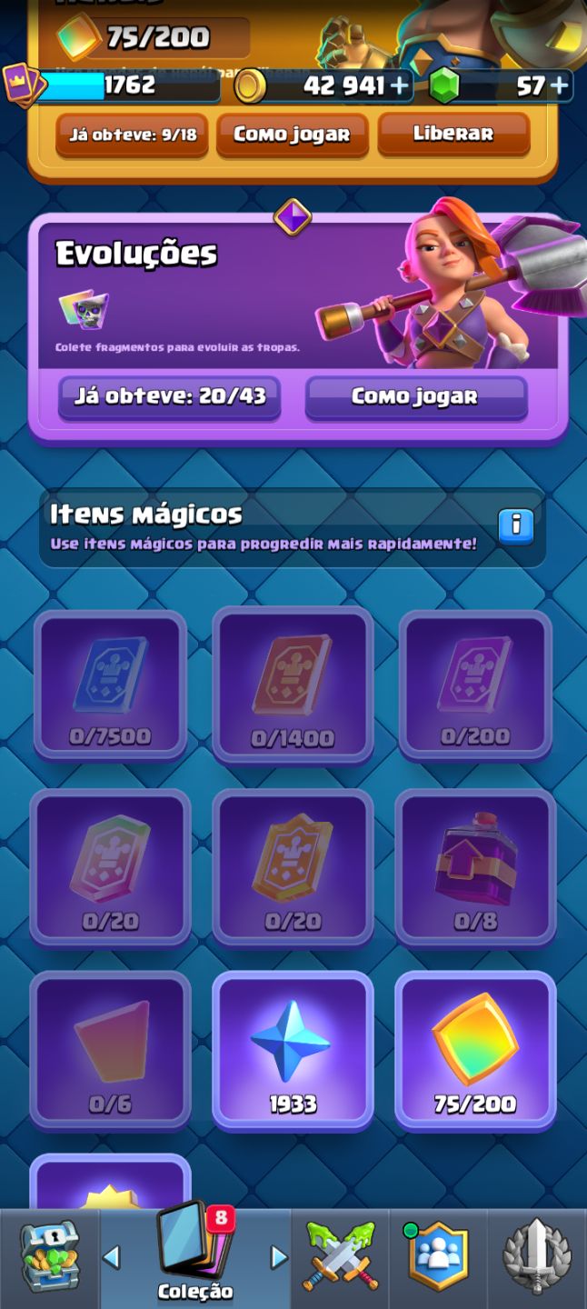 ESSA CONTA DO CLASH ROYALE COM 12000 TROFÉUS