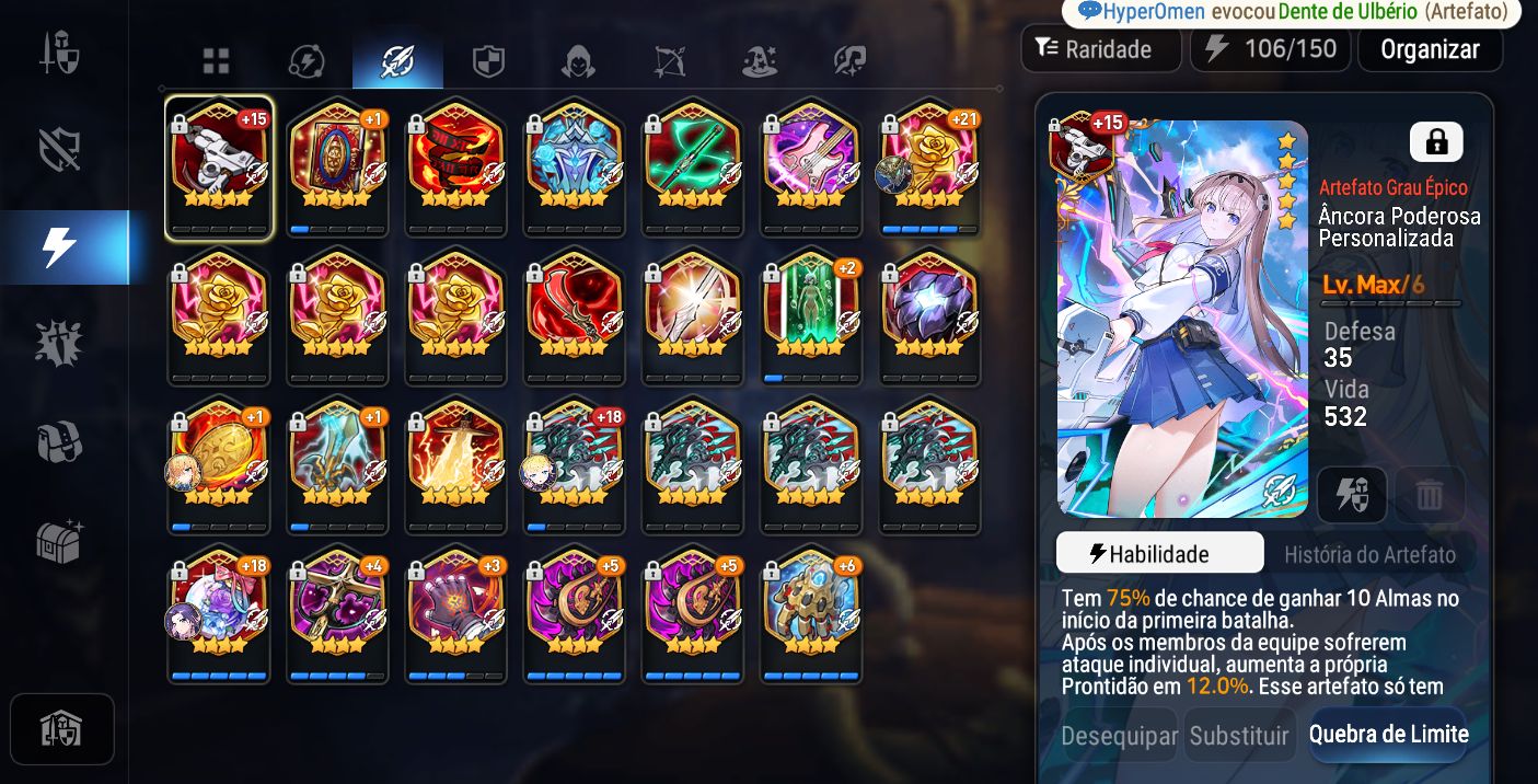 Epic Seven Colab Chaos Zero Nightmare + 34 MLs
