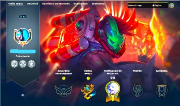 PANTHEON ZUMBI SKIN RARA + [ RANQUEADA DESBLOQUEADA ] + [ TROCA NICK ]
