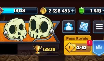 Conta Clash Royale