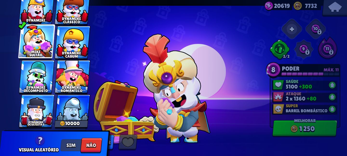 CONTA BRAWS STAR MUITO RARA E GEMADA 8 ANOS DE CRIAÇÃO FULL BRAWLES.